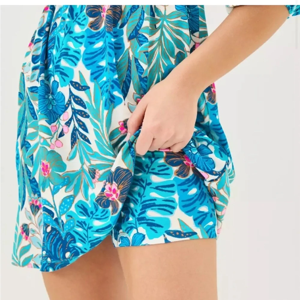 Lilly Pulitzer Wesley skirted romper. Size 4 NWT - Picture 3 of 3